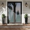 2 Pack Large Planters for Indoor Plants, Plant Pots All-Weather Use with Drainage Holes for Porch, Patio, Backyard, Black - 2 of 4