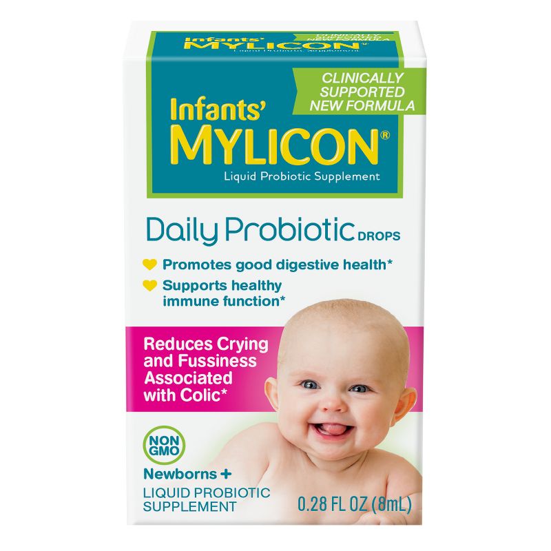 Mylicon Daily Probiotic Colic Drops - 0.28 fl oz, 1 of 12