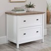 Sauder Cottage Road 2 Drawer Lateral File Cabinet White - 2 of 4
