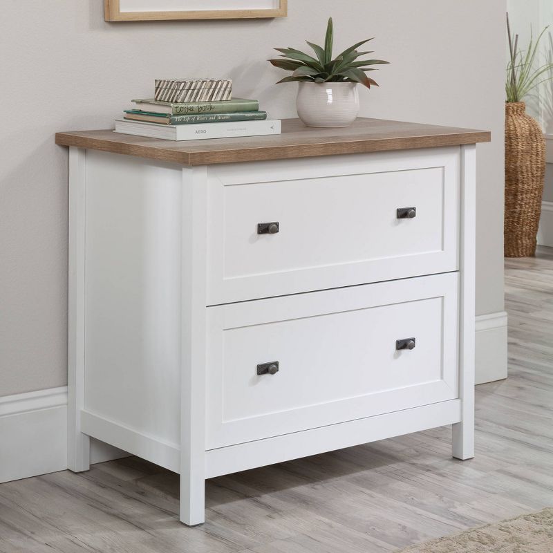 Sauder Cottage Road 2 Drawer Lateral File Cabinet White, 2 of 9