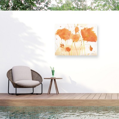 Sheila Golden California Poppies 7 Outdoor Canvas Art