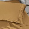 300 Thread Count Rayon From Bamboo Solid Set of 2 Pillowcase Set by Blue Nile Mills - 3 of 4