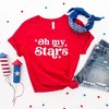 Simply Sage Market Women's Oh My Stars Bold Short Sleeve Graphic Tee - 2 of 2