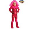 HalloweenCostumes.com Toddler Girl Lavagirl Halloween Halloween Costume | Queen of the Earth's Volcanoes Superhero Outfit - 4 of 4