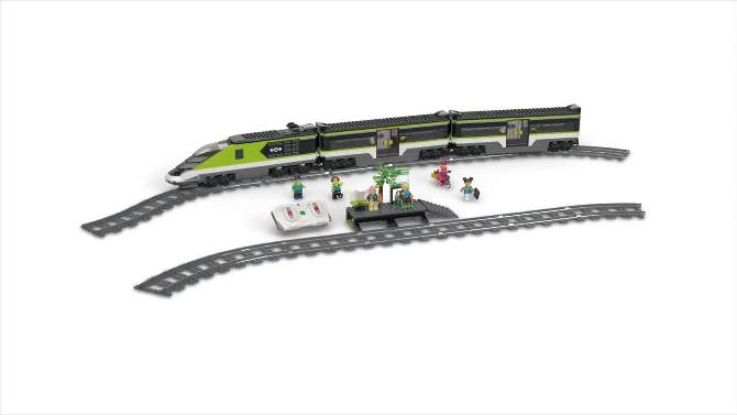 LEGO City Express Passenger Train Toy RC Lights Set 60337, 2 of 8, play video