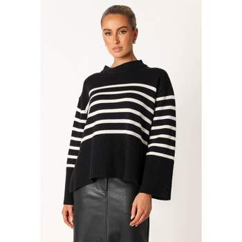 Petal and Pup Womens Avalynn Striped Knit Sweater