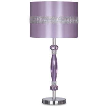 Signature Design by Ashley Nyssa Table Lamp Purple/Silver