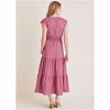 VENUS Womens Smocked Waist Maxi Dress - 2 of 3