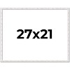 PosterPalooza | Textured White Picture Frame - UV Acrylic, Backing Board, Hanging Hardware Included - 2 of 4