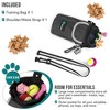 PetAmi Dog Treat Pouch, Large Pet Training Bag Pocket for Kibbles Toys, Trainer Essentials Supply Holder Waste Dispenser, 3 Ways to Wear - 2 of 4