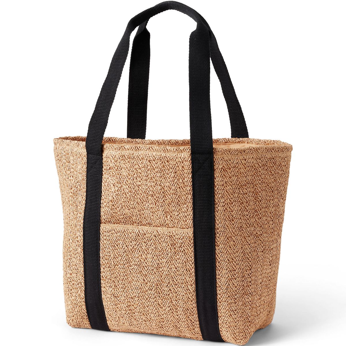 Lands' End Straw Tote Bag - thumbnail 9