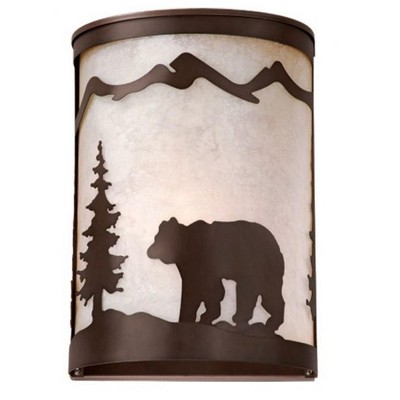 Vaxcel Bozeman 1 - Light Sconce in  Burnished Bronze