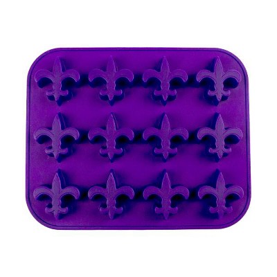 MasterPieces FanPans 2-Pack Team Ice Cube Trays - Fleur de Lis