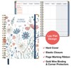 Undated Family Planner – 8.5" x 11" Weekly/Monthly Calendar for 5+ People, Meal Planning, Budgeting, Habit Tracker – Hardcover (Colorful Botanicals) - 2 of 4