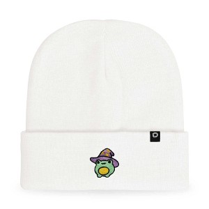 Dalix Sorcerer Frog Embroidered Beanie Hat Knit Cap Cold Weather Womens - 1 of 4