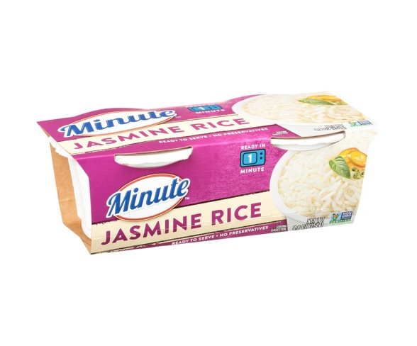 Minute&#174; Microwaveable Jasmine Rice - 8.8oz 2ct