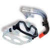 Swimline Manatee Dry Top with Purge Valve Aviator Mask and Snorkel Set - 15" - 4 of 4