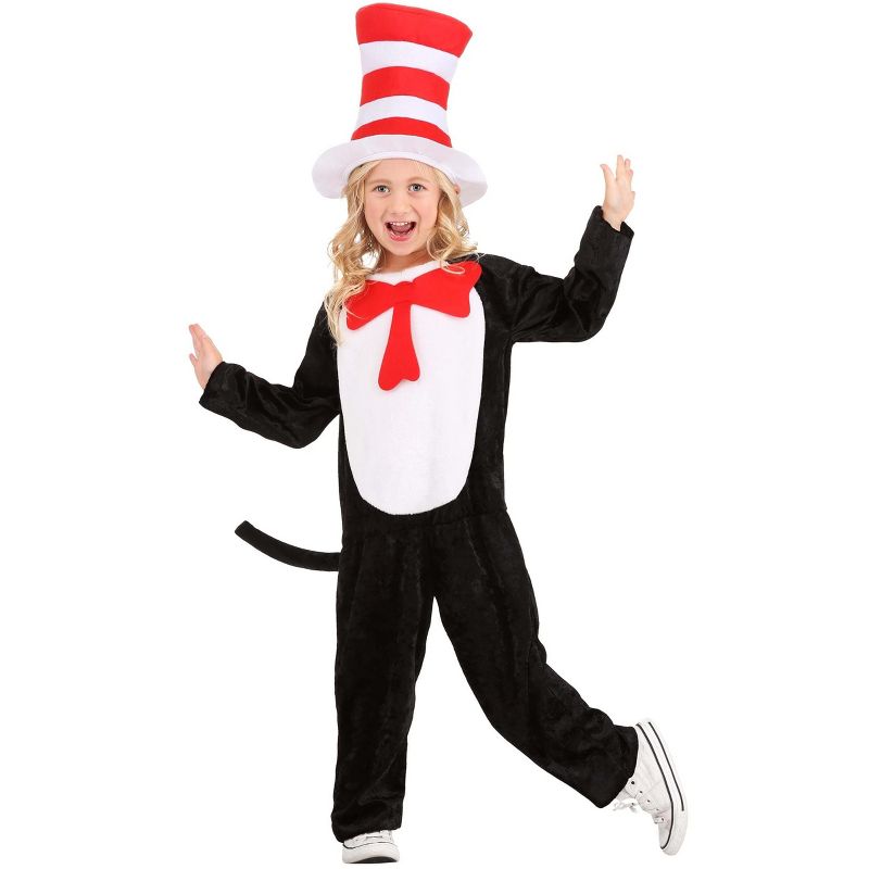 HalloweenCostumes.com Dr. Seuss the Cat in the Hat Costume for Kids., 1 of 10