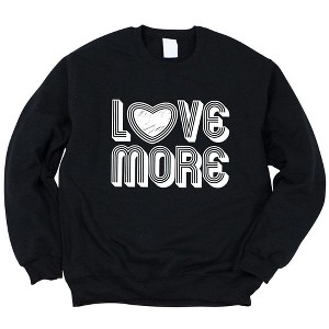 Simply Sage Market Women's Graphic Sweatshirt Love More - 1 of 4