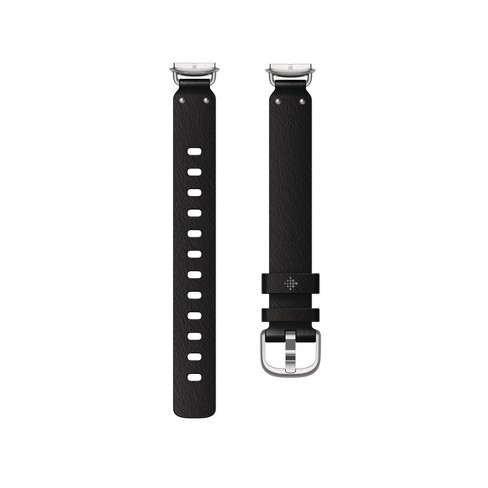 Fitbit Luxe Leather Alternative Band Large - Black