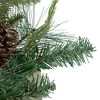 Northlight Mixed Pine with Pine Cones and Berries Christmas Floral Arrangement - 20" - 4 of 4