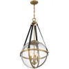 Savoy House Bozeman 4 - Light Pendant in  Warm Brass - 2 of 3