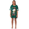 Peanuts Women's Christmas Happy Holidays Snoopy Nightgown Pajama Dress - 2 of 4