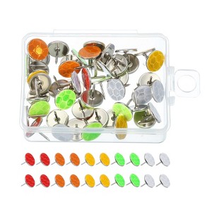 Unique Bargains Hunting Hiking Camping Trail Marking Glow Reflective Tacks - 1 of 4