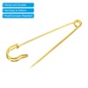 Unique Bargains Metal DIY Blankets Crafts Brooch Making Home Sewing Large Safety Pins 10 Pcs - 4 of 4