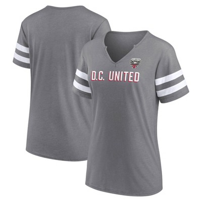 MLS D.C. United Women's Gray Split T-Shirt
