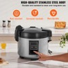 VEVOR Commercial Rice Cooker, 45-Cup Rice Cooker, 9.51 Qt / 9 Liter Large Rice Cooker and Warmer with Nonstick Inner Pot, 12-Hour Keep Warm - 3 of 4