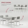 Dining Table Set for 4, 5 Piece Dining Table and Chairs Set of 4 - 4 of 4