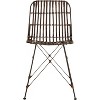 Minerva Wicker Dining Chair (Set of 2)  - Safavieh - image 3 of 4