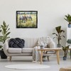 Stupell Industries Grazing Horses in Pasture Black Framed Floater Canvas Wall Art - 2 of 4
