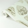 Brewster Cream Coquina Scalamandre Self Adhesive Wallpaper: NuWallpaper Vinyl Peelable Seashell Pattern, 30.75 Sq Ft Coverage - 2 of 4