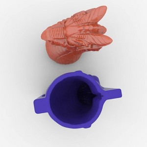 JDICTION Dragon Head Silicone Mold: Candle/Soap/Fondant/Chocolate Mould, Suitable for Epoxy Resin, DIY Wax, Polymer Clay - 1 of 4