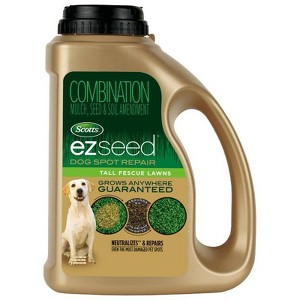 Scotts 2lbs EZ Seed Dog Spot Repair Rescue Jug: Lawn Fertilizer, Grass Growth, Pourable Application, 100 sq ft Coverage - 1 of 4