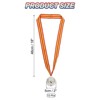 Unique Bargains Games Sports Competitions Zinc Alloy Embossed Design Award Medals 12 Pcs - 2 of 4