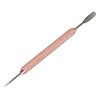 Fancy Coffee Pull Flower Needle Stainless Steel Carved Rod Crochet Flower Needle(Champagne) - 2 of 4