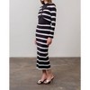 Women's Lisette Striped Top - MOON RIVER - 2 of 3