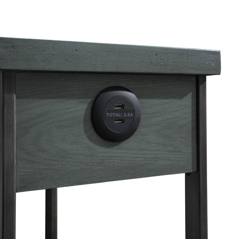 24/7 Shop At Home Imbraxa 1 Drawer Side Table  , 5 of 6