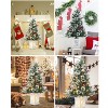 Christmas Tree for Front Door, Christmas Tree with Potted, Xmas Tree with Red Berries, Xmas Tree for Holiday Decor - 2 of 4