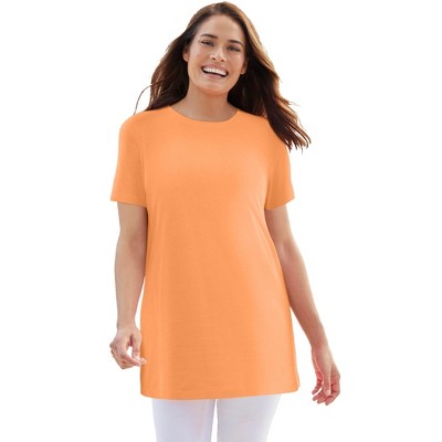 Woman Within Women's Plus Size Perfect Crewneck Tunic