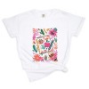 Simply Sage Market Boho Teacher Book Floral Garment Dyed Tee - 2 of 4