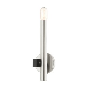 Livex Lighting Helsinki 1 - Light Wall Light in  Brushed Nickel - 1 of 1