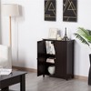 Yaheetech Free-Standing Bathroom Cabinet with Adjustable Shelves - 2 of 4
