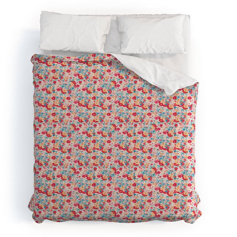 Deny Designs alison janssen Charming Floral Duvet Cover Bedding Set, 1 of 6