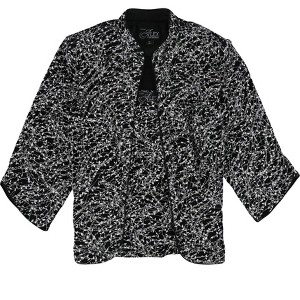 Alex Evenings Womens 2-Piece One Button Blazer Jacket - 1 of 4