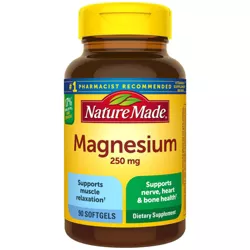 Nature Made Magnesium 250 mg Softgels - 90ct
