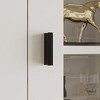 Famapy Combination Living Room Display Cabinet Tempered Glass Display Cabinet Storage Solutions - 4 of 4